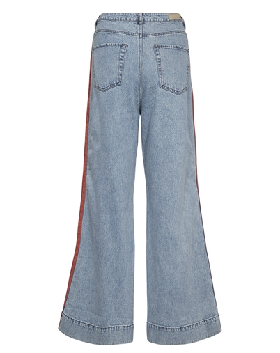 Nümph - NUMalaga HR Wide Jeans BI3010 - Light Blue Denim